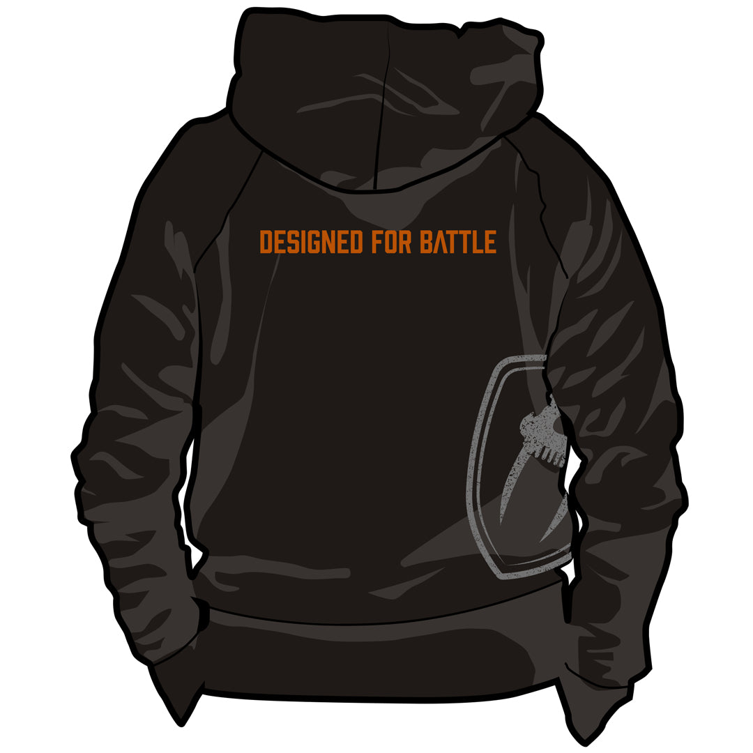 Sabre New Design Black Hoodie