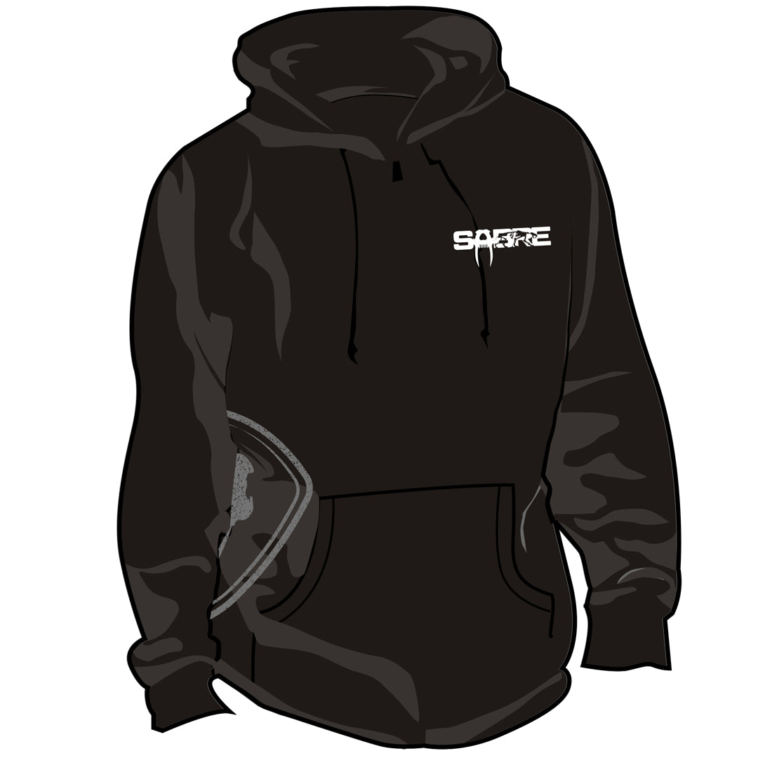 Sabre New Design Black Hoodie